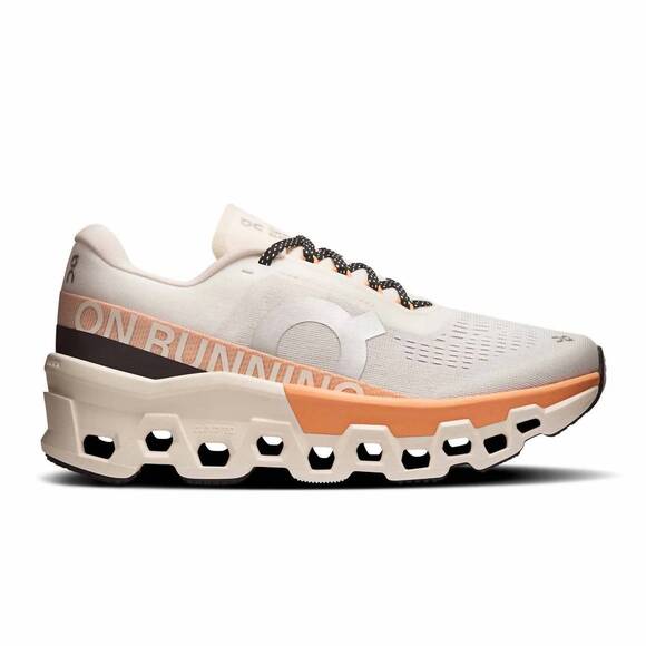 ON CLOUD Shoes - NEW ON CLOUD women's cloudmonster 2 shoes in ivory/tangerine